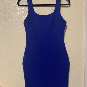 Blue tight dress - wore once